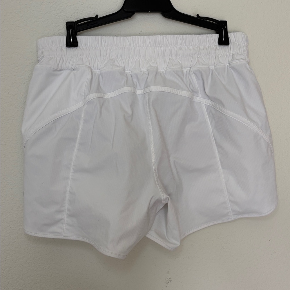 NEW Lululemon Track That Short *5" White Size 12 large - Picture 7 of 9